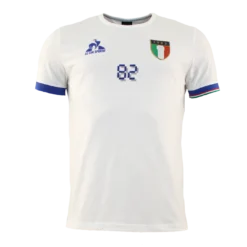 Le Coq Sportif - T-shirt Italia '82 Bianca
