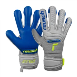 Reusch - JUNIOR Attrakt Grip Evolution Finger Support Grigio