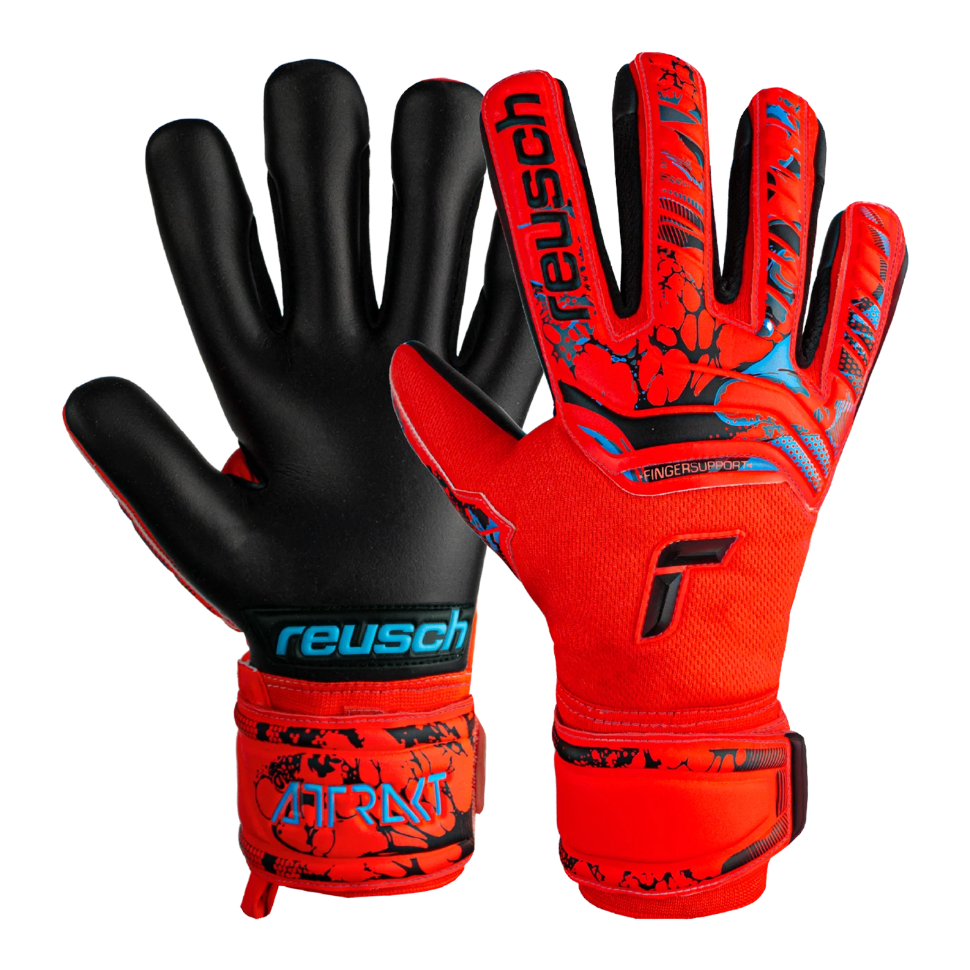 Reusch - Attrakt Grip Evolution Red 3 Reusch - Attrakt Grip Evolution Red