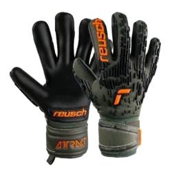Reusch - JUNIOR Attrakt Freegel Silver Finger Support Green