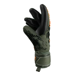 Reusch - JUNIOR Attrakt Freegel Silver Finger Support Green -Soccer Sale Shop 53720305555 2
