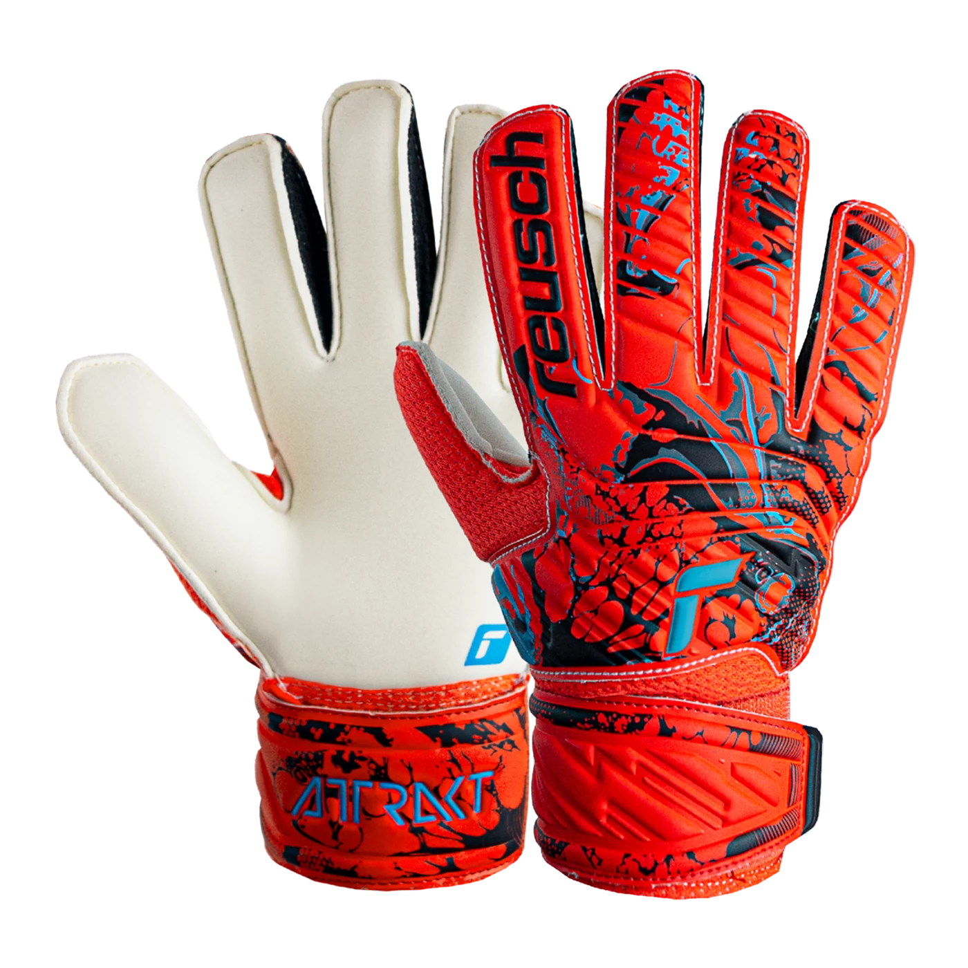 Reusch - JUNIOR Attrakt Solid Red 3 Reusch - JUNIOR Attrakt Solid Red