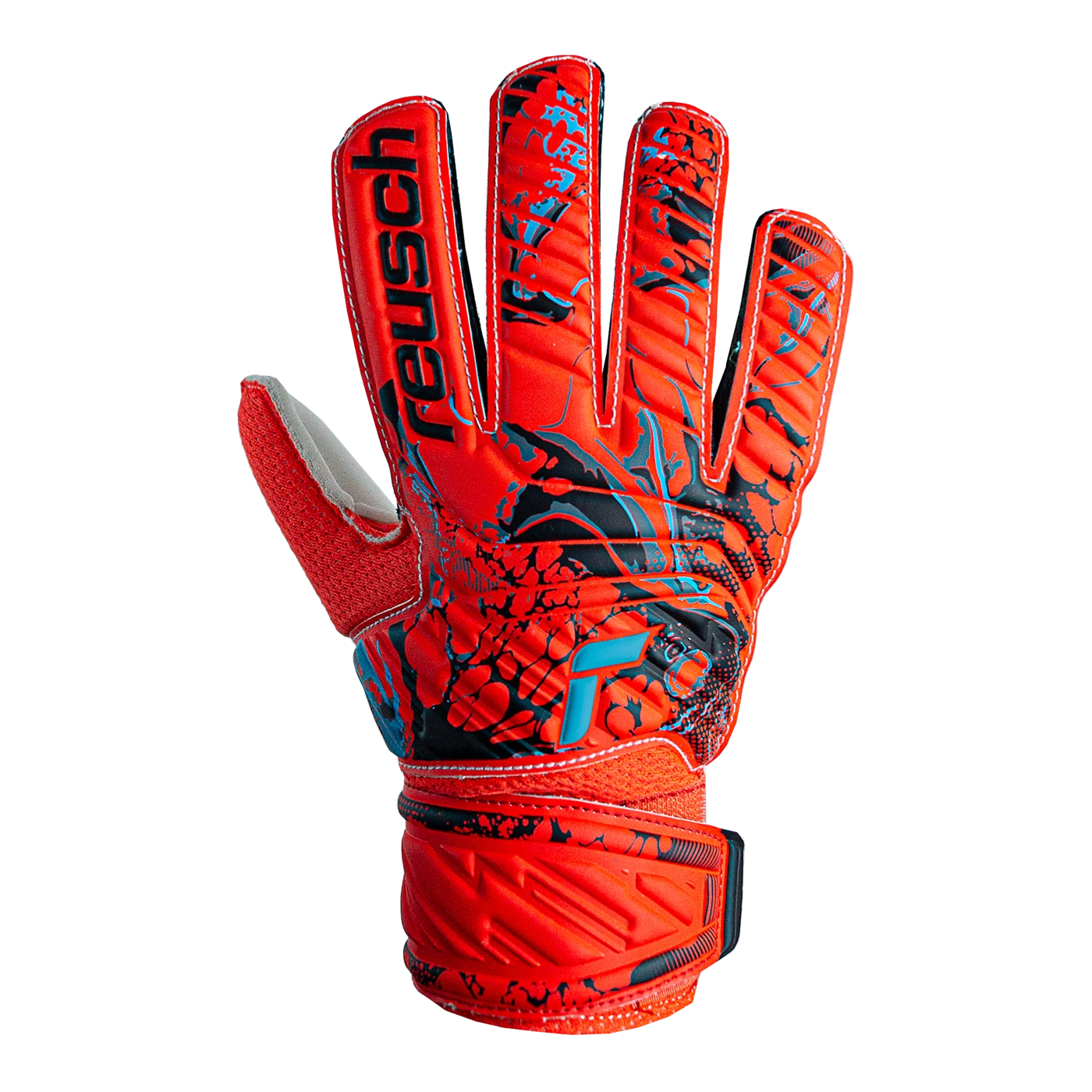 Reusch - JUNIOR Attrakt Solid Red 4 Reusch - JUNIOR Attrakt Solid Red - Image 2