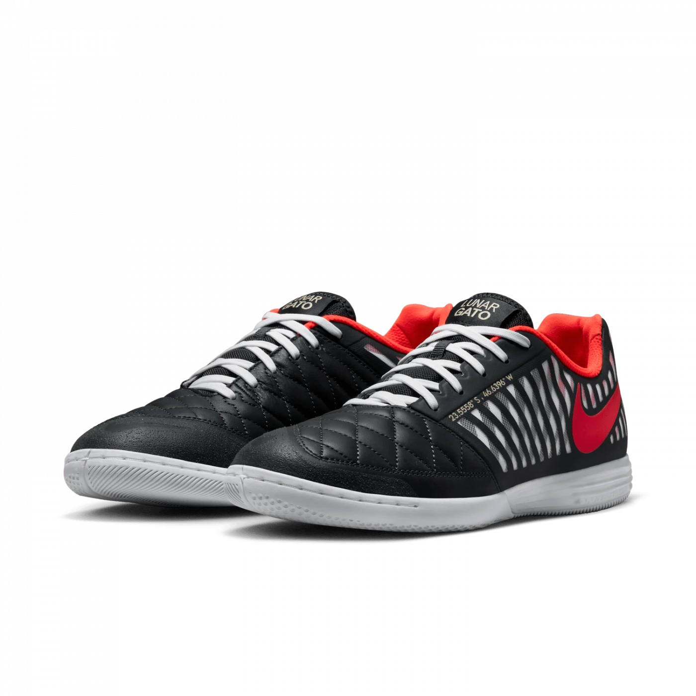 Nike - Lunargato II Black Red IC Small Sided Pack 4 Nike - Lunargato II Black Red IC Small Sided Pack - Image 2