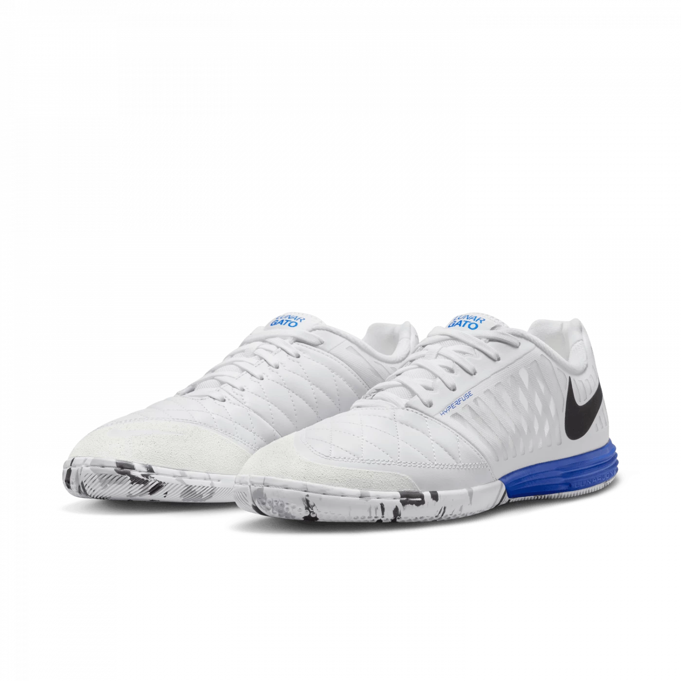 Nike - Lunargato II White Royal IC Small Sided Pack 4 Nike - Lunargato II White Royal IC Small Sided Pack - Image 2