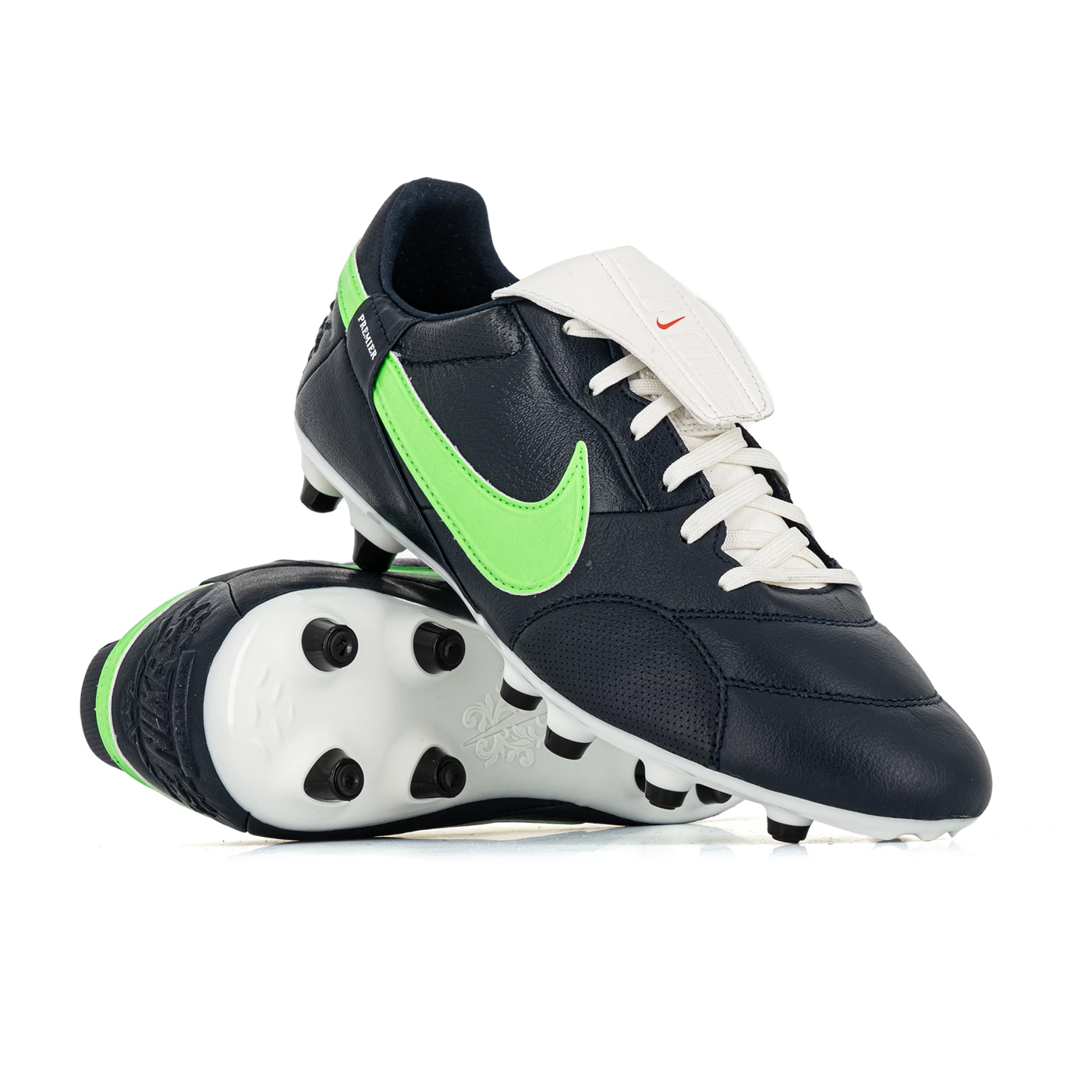 Nike - Premier III FG Blu Navy Green 3 Nike - Premier III FG Blu Navy Green