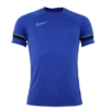 Nike - Jersey Academy 21 Royal Blue / Obsidian SS -Soccer Sale Shop CW6101463