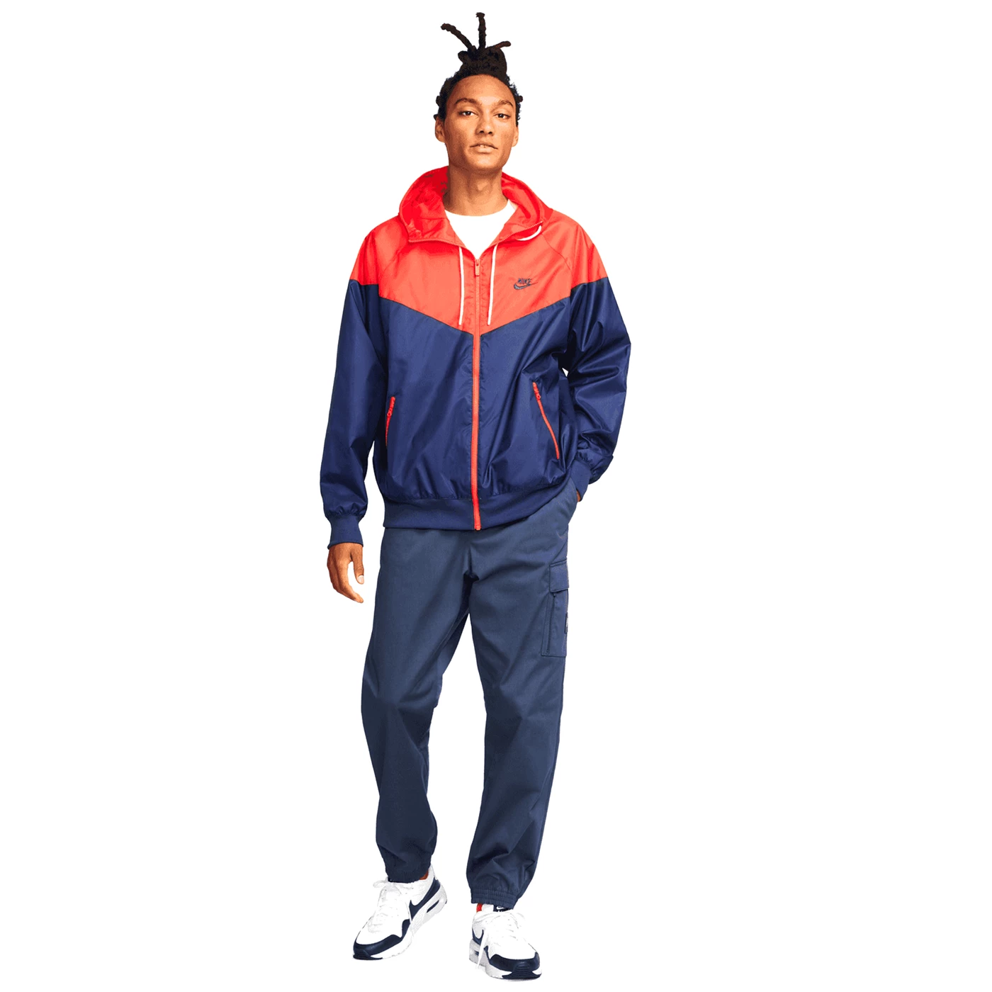 Nike - Sportswear Windrunner Blu Navy Red 5 Nike - Sportswear Windrunner Blu Navy Red - Image 3