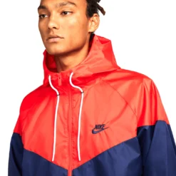 Nike - Sportswear Windrunner Blu Navy Red 12 Nike - Sportswear Windrunner Blu Navy Red -Soccer Sale Shop DA0001410 4