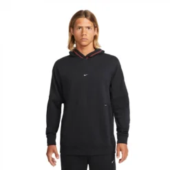 Nike - Felpa FLC Hoodie Nera