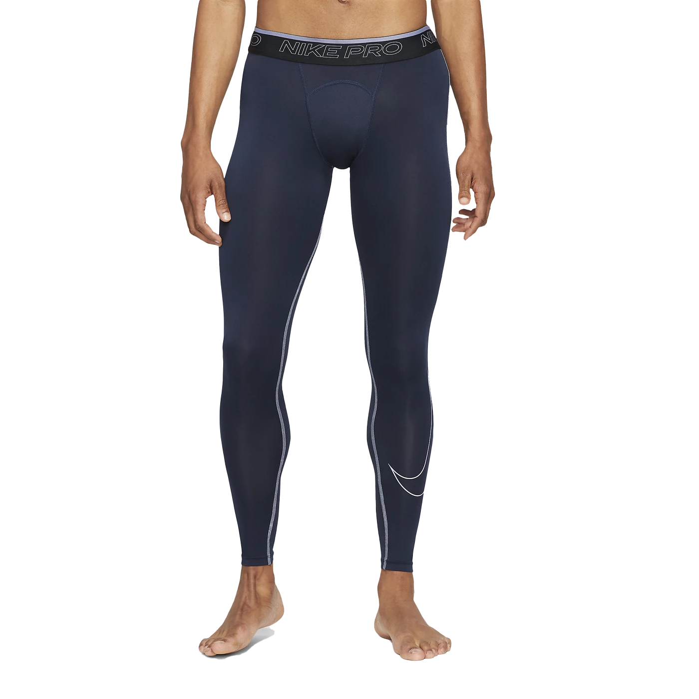 Nike - Blu Navy Pro Dri-FIT Tights Trousers 3 Nike - Blu Navy Pro Dri-FIT Tights Trousers