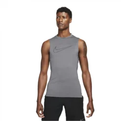 Nike - Canotta Pro Dri-FIT Grigia