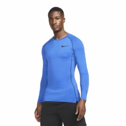 Nike - Royal Pro Dri-Fit Crewneck Shirt