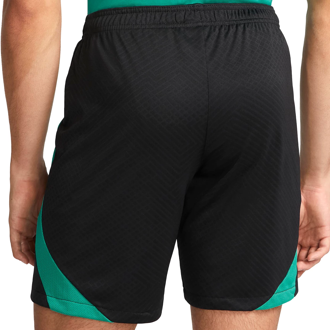 Nike - Dri-FIT Strike Short Black / Green 4 Nike - Dri-FIT Strike Short Black / Green - Image 2