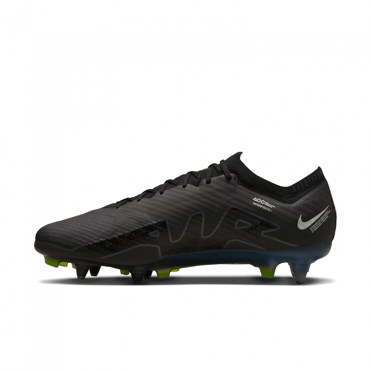 Nike - Zoom Mercurial Vapor 15 Elite SG-Pro AC Black Pack 10 Nike - Zoom Mercurial Vapor 15 Elite SG-Pro AC Black Pack - Image 8