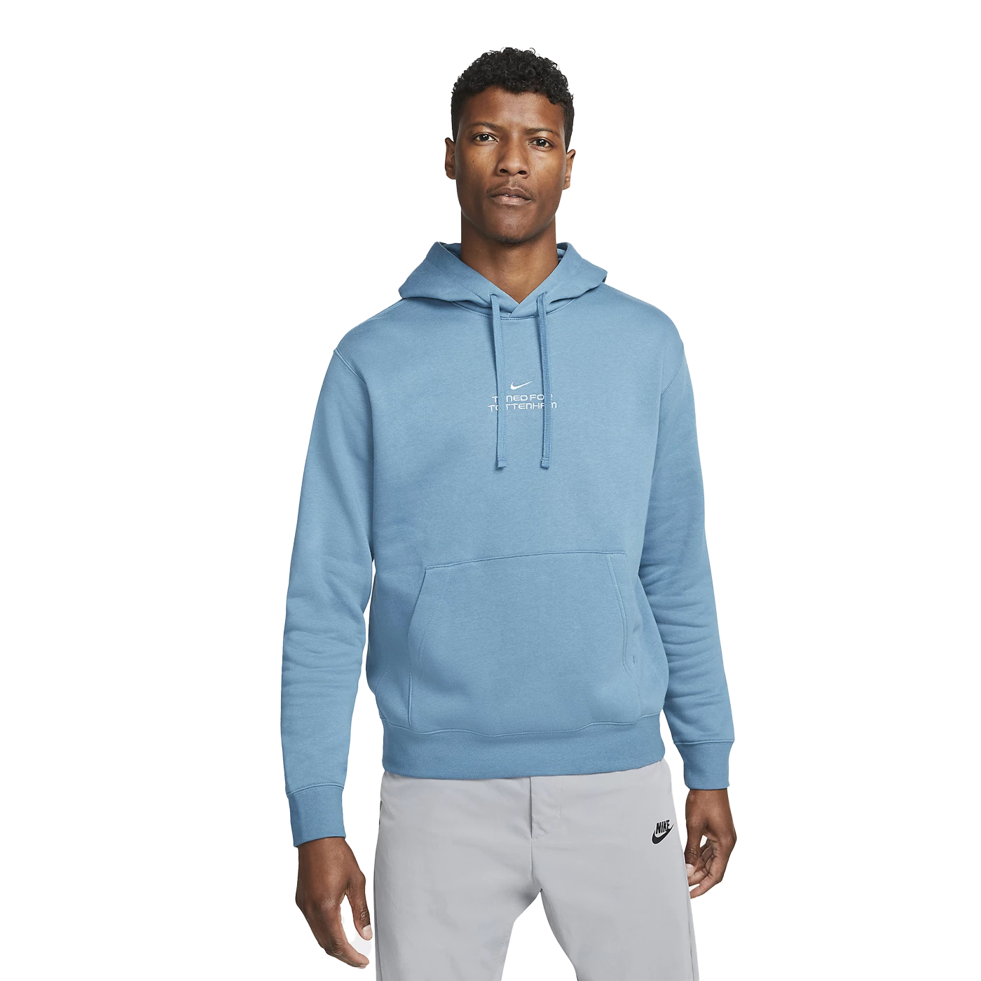 Nike - Tottenham Club Fleece Hoodie Light Blue Official 2022 / 23 3 Nike - Tottenham Club Fleece Hoodie Light Blue Official 2022 / 23