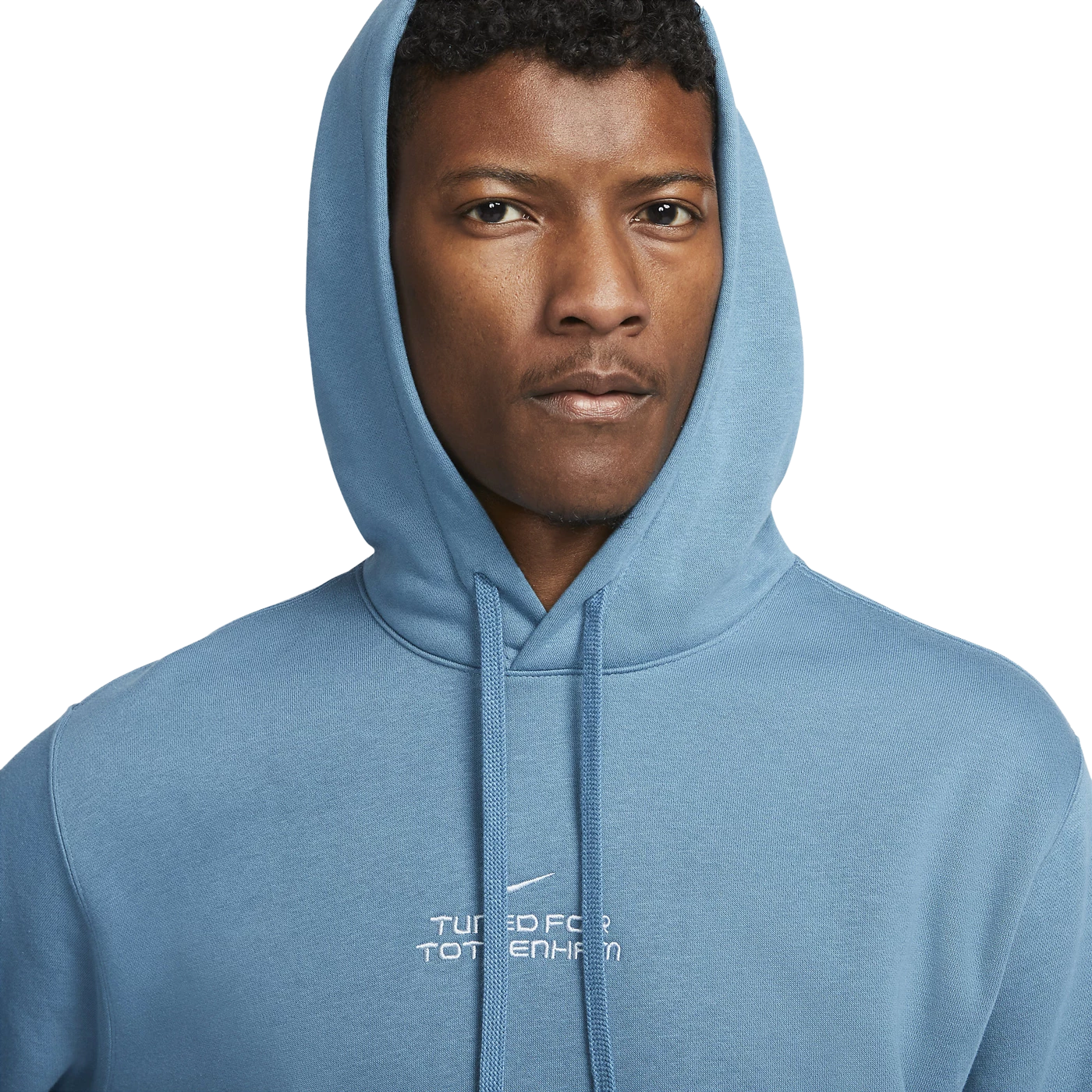 Nike - Tottenham Club Fleece Hoodie Light Blue Official 2022 / 23 4 Nike - Tottenham Club Fleece Hoodie Light Blue Official 2022 / 23 - Image 2