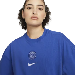 Nike - WOMAN PSG Oversize T-Shirt Royal Official 2022 / 23 -Soccer Sale Shop DN3183417 2