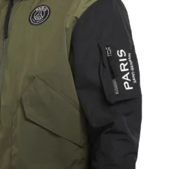 Nike - PSG Green Bomber Jacket Official 2022 / 23 9 Nike - PSG Green Bomber Jacket Official 2022 / 23 -Soccer Sale Shop DQ8972325 1