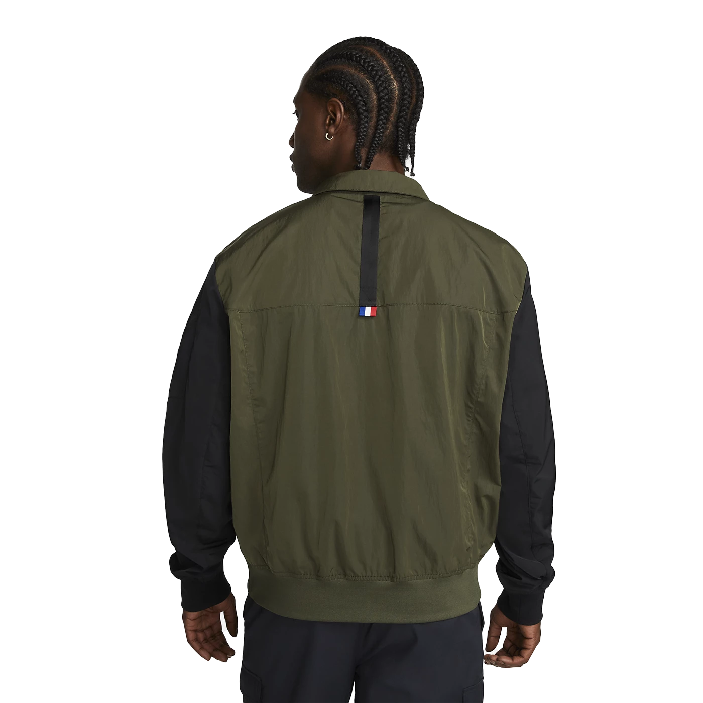 Nike - PSG Green Bomber Jacket Official 2022 / 23 5 Nike - PSG Green Bomber Jacket Official 2022 / 23 - Image 3