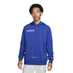 Nike - PSG Club Fleece Hoodie Royal Official 2022 / 23