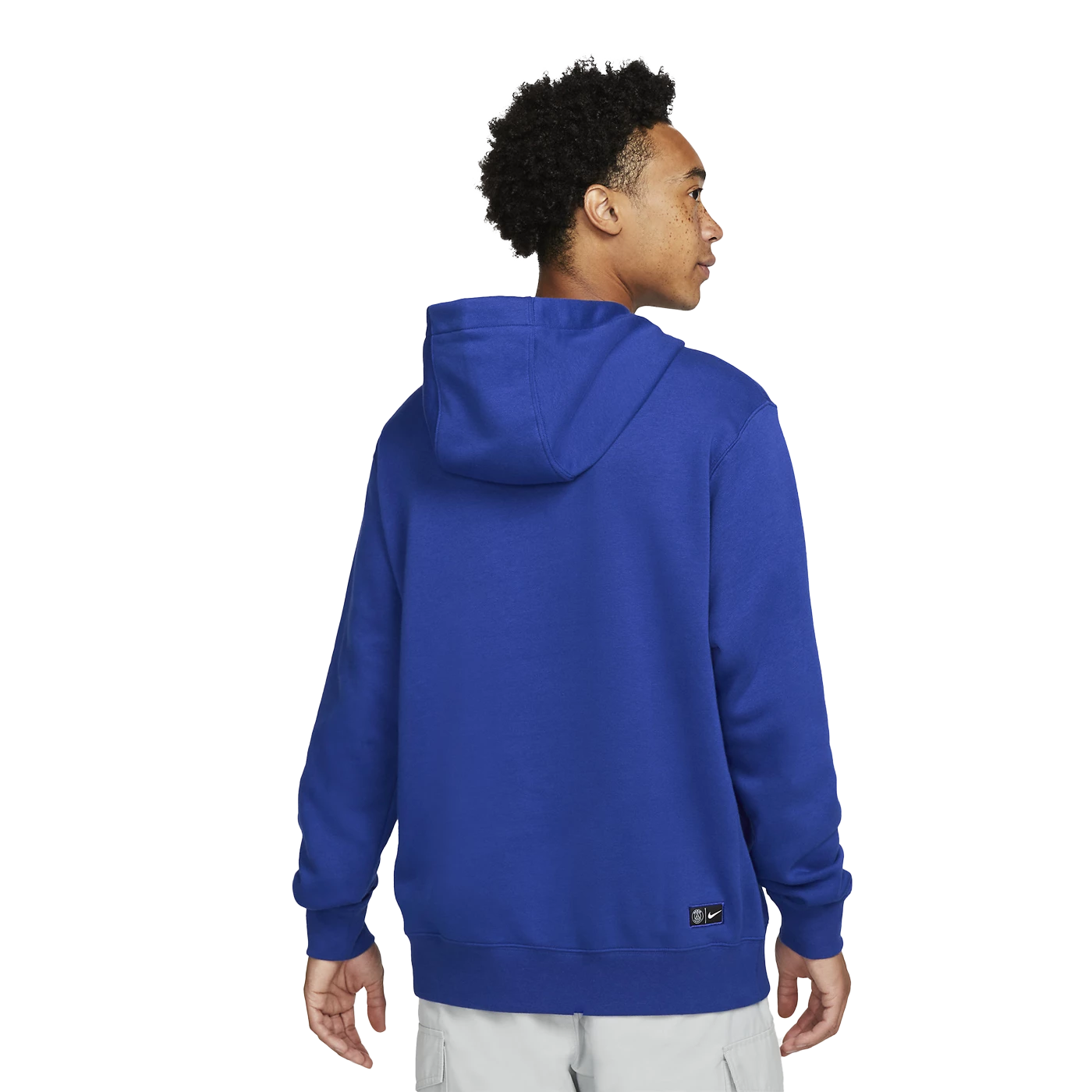 Nike - PSG Club Fleece Hoodie Royal Official 2022 / 23 5 Nike - PSG Club Fleece Hoodie Royal Official 2022 / 23 - Image 3