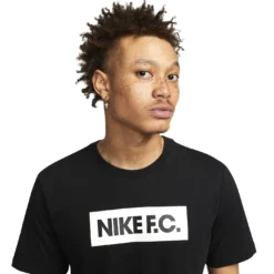 Nike - Black Nike FC T-Shirt -Soccer Sale Shop DR7731010 1