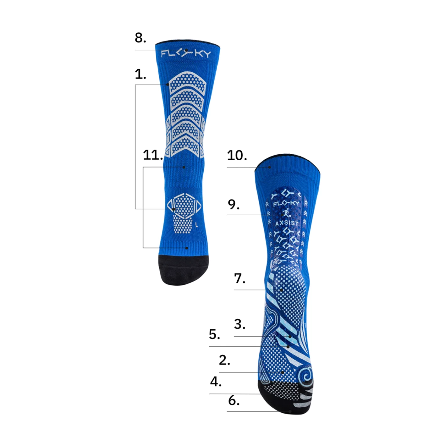 Floky - Floky Axsist Socks Grenade 7 Floky - Floky Axsist Socks Grenade - Image 5