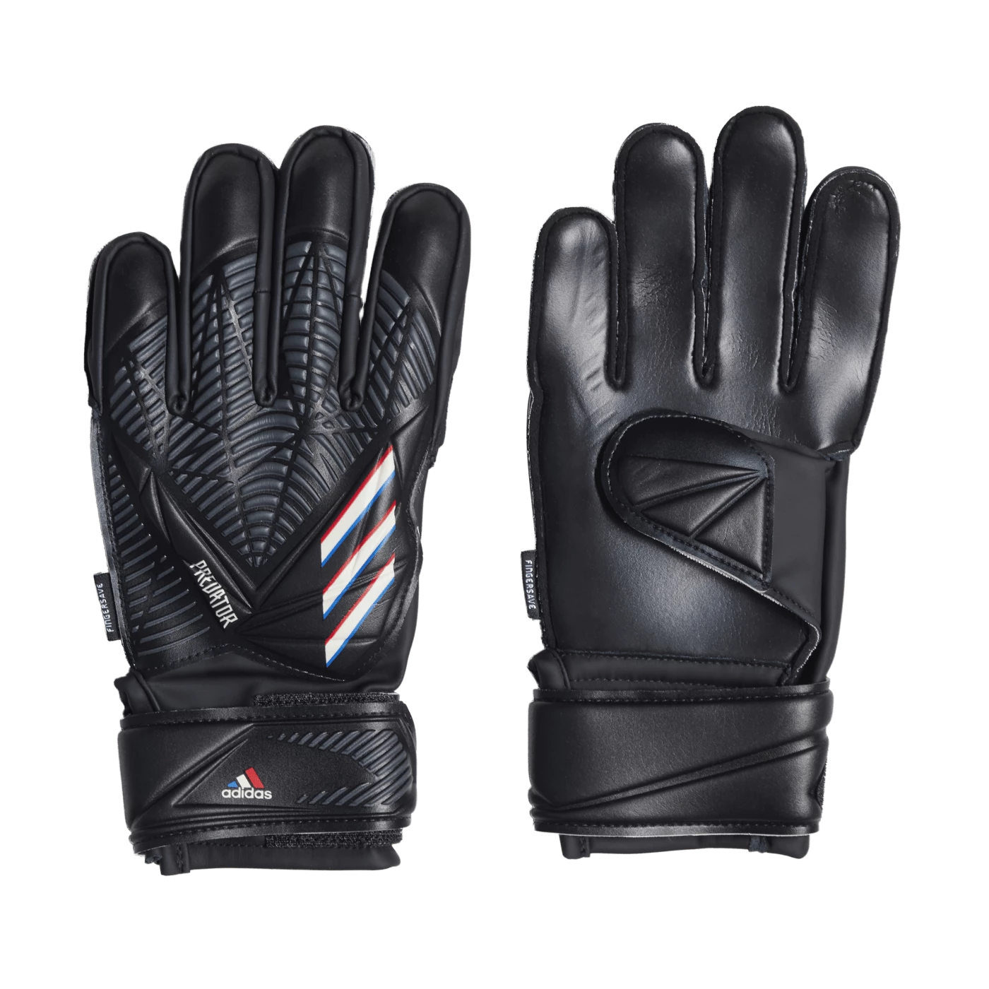 Adidas - JUNIOR Predator Match Fingersave Black 3 Adidas - JUNIOR Predator Match Fingersave Black