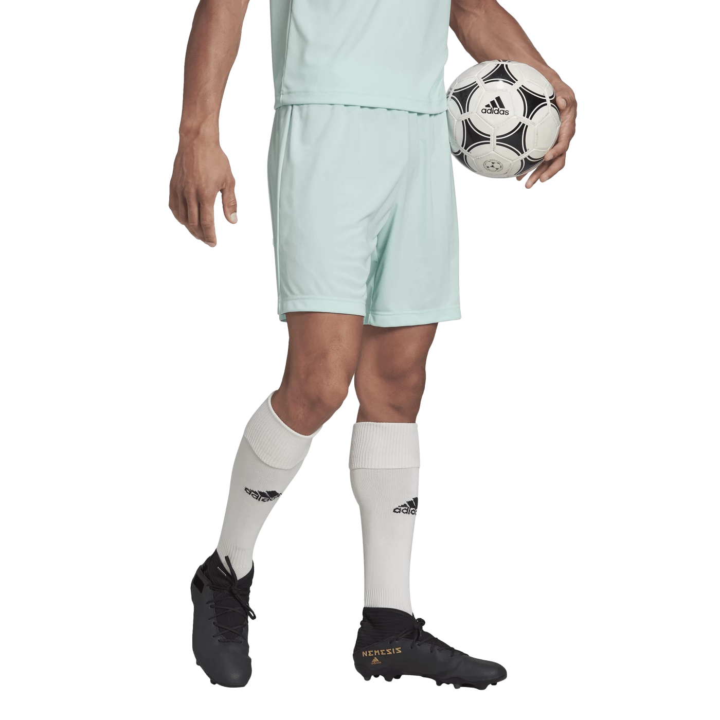 Adidas - Pantaloncino Entrada 22 Verde Menta 6 Adidas - Pantaloncino Entrada 22 Verde Menta - Image 4