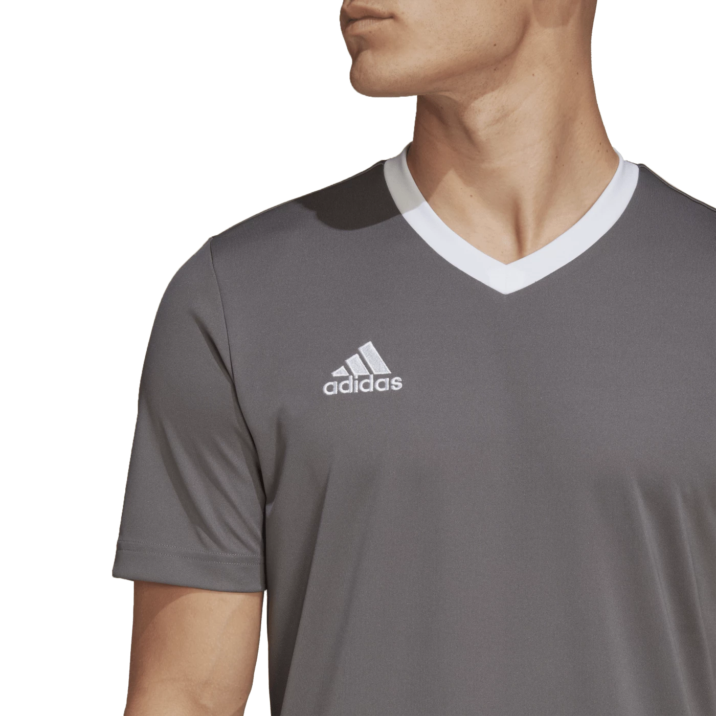 Adidas - Jersey Entrada 22 Grey SS 4 Adidas - Jersey Entrada 22 Grey SS - Image 2