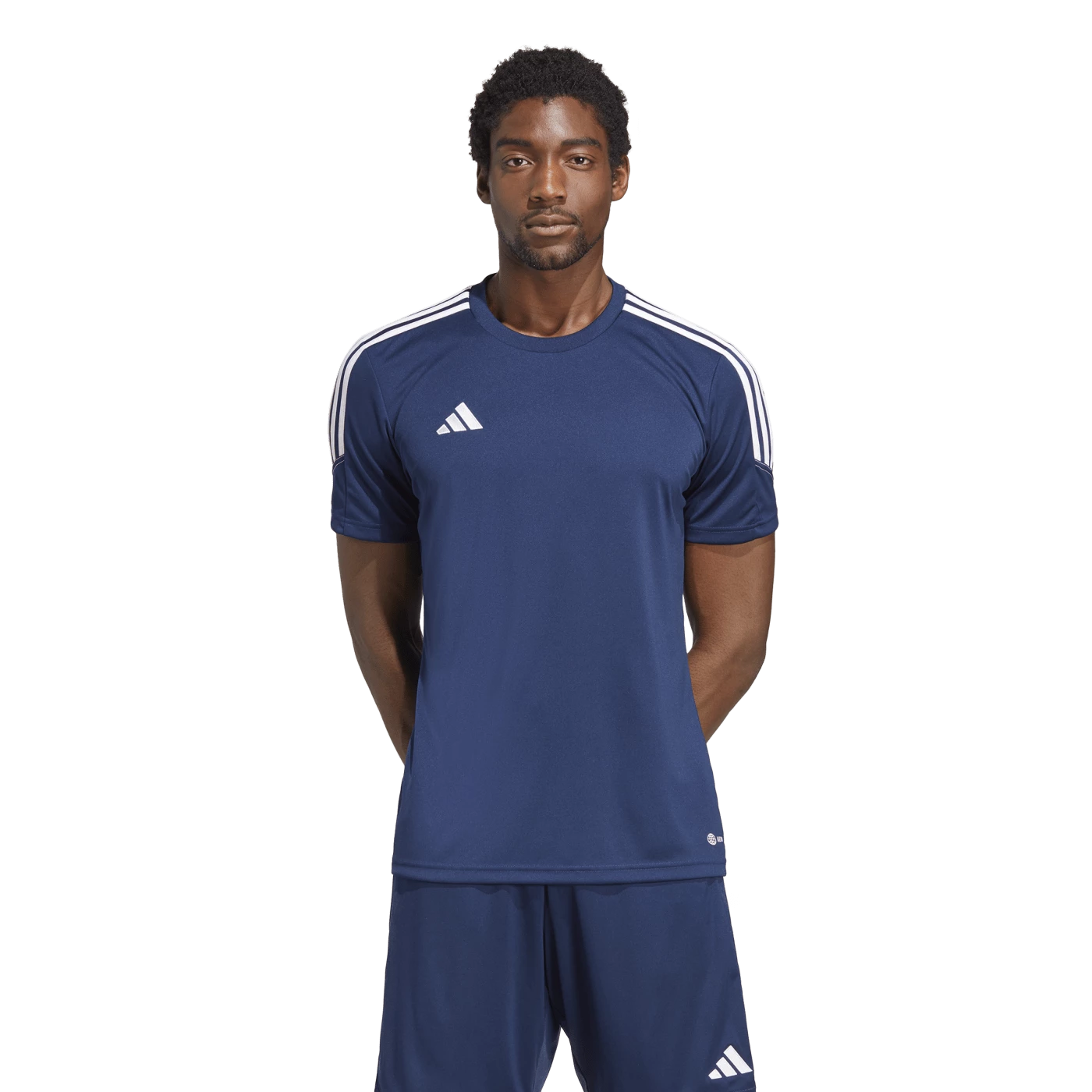 Adidas - Tiro 23 Blu Navy White Jersey 5 Adidas - Tiro 23 Blu Navy White Jersey - Image 3