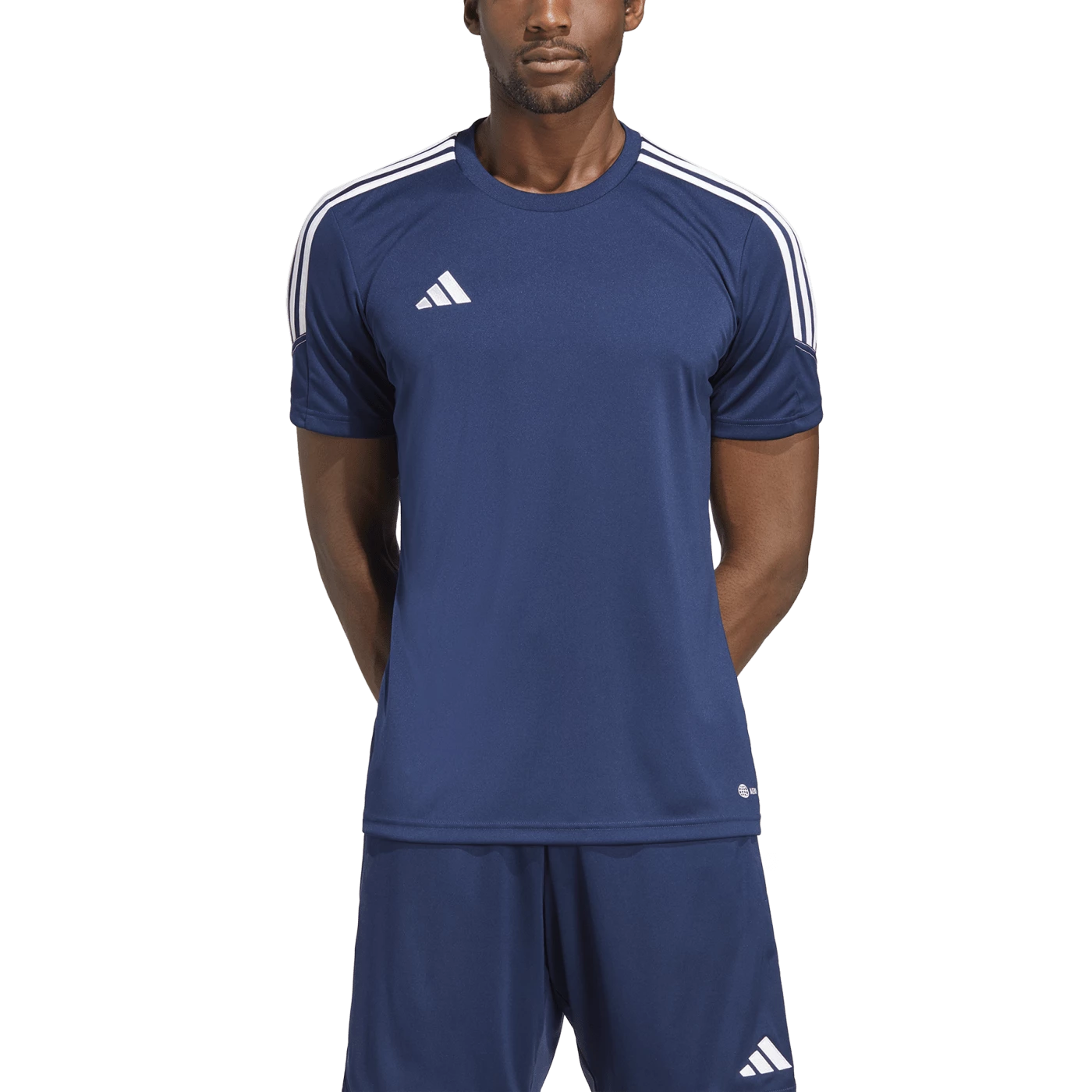 Adidas - Tiro 23 Blu Navy White Jersey 6 Adidas - Tiro 23 Blu Navy White Jersey - Image 4
