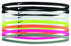 Nike - Set Of 8 Multicolor Headbands