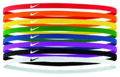 Nike - Set Of 8 Rainbow Headbands