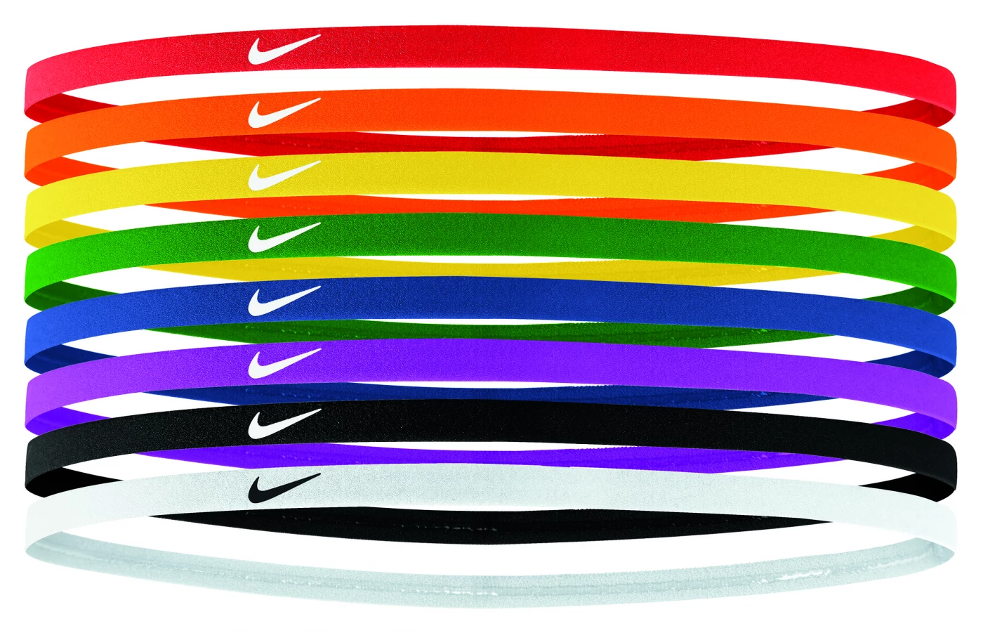Nike - Set Of 8 Rainbow Headbands 3 Nike - Set Of 8 Rainbow Headbands
