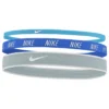 Nike - 3 Pcs Set Of Light Blue Headbands